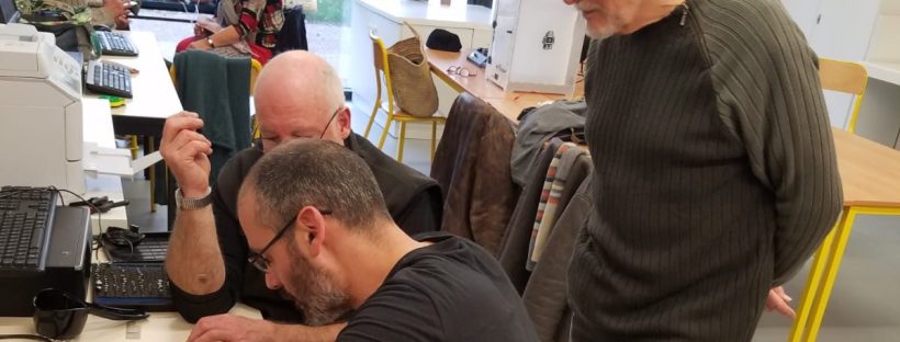 La Scierie Créative - Repair Café - FabLab Figeac - réparation sèche cheveux collaboratif électronique bricolage 04